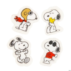 Snoopy & Woodstock Rubber Erasers - 144Pk